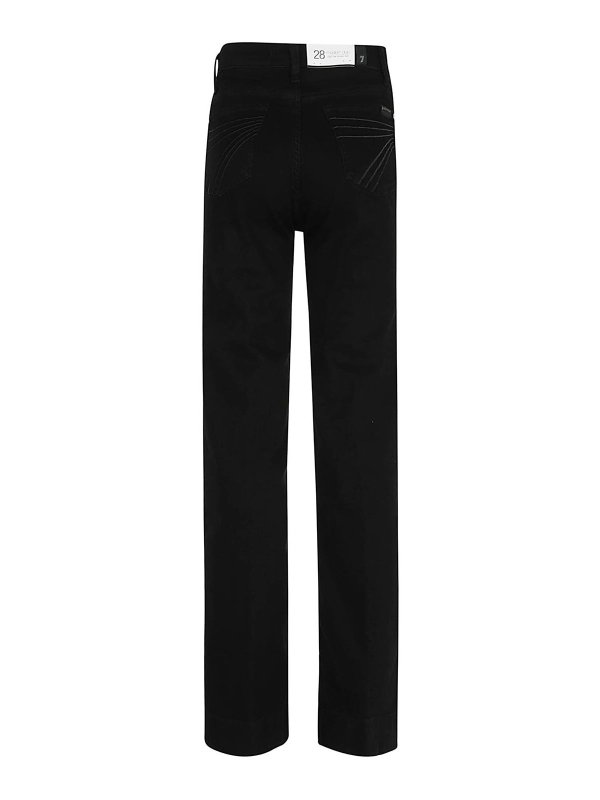 7 FOR ALL MANKIND: ブーツカットジーンズ online - ブーツカットジーンズ - 黒