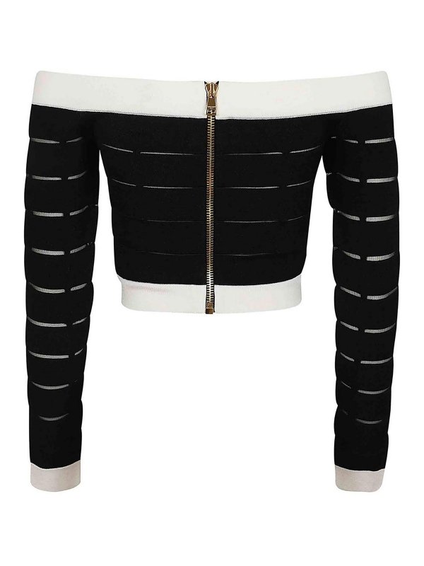 Balmain: Tops und Tank Tops online - Top - Schwarz