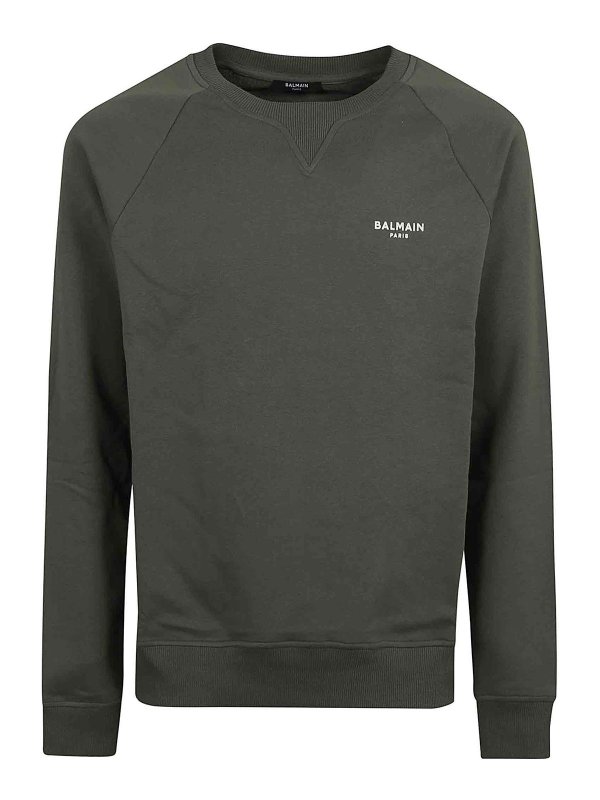 Balmain: Sweatshirts & Sweaters - Flock Sweatshirt
