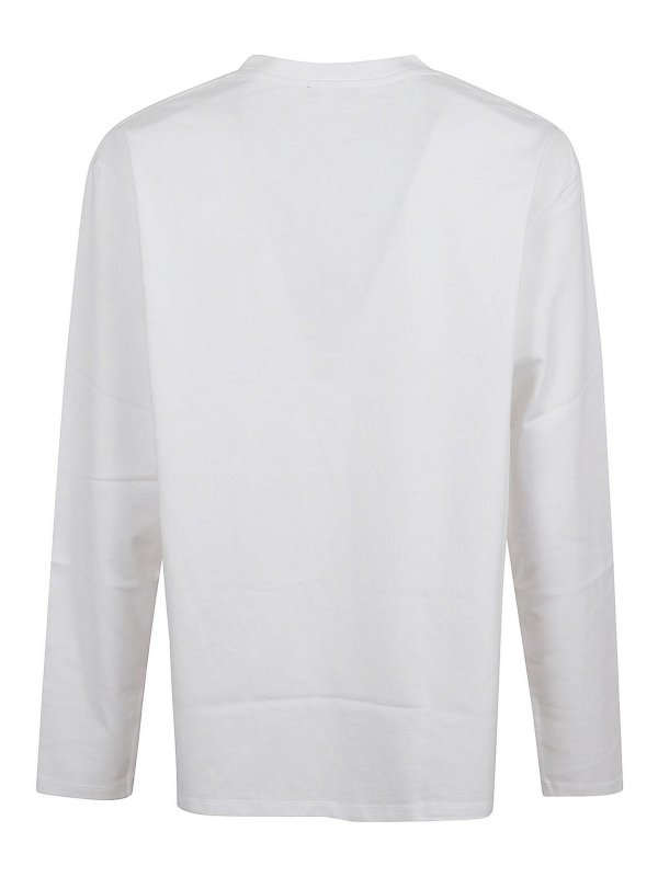 Balmain: t-shirts online - Ls  Print T-Shirt