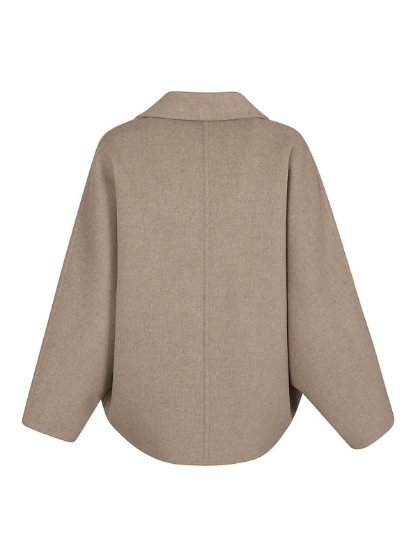 BRUNELLO CUCINELLI: Kurze Mäntel online - Kurzer Mantel - Camel