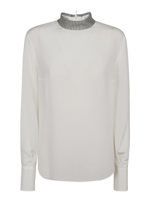 BRUNELLO CUCINELLI: Rollkragenpullover  und Polo-Ausschnitt - Rollkragenpullover - Beige