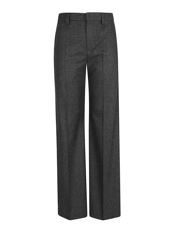 BRUNELLO CUCINELLI: casual trousers - Flannel trousers