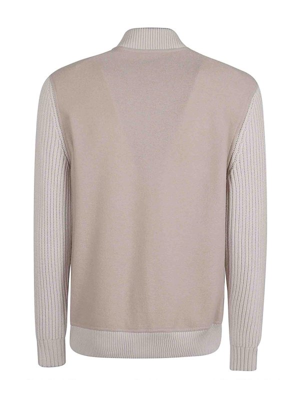 ELEVENTY: casual jackets online - Bimaterial Jacket