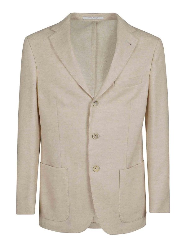 ELEVENTY: Blazer - Blazer - Beige