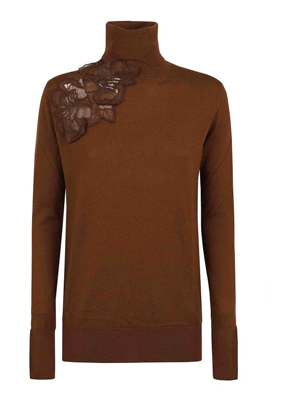 ERMANNO SCERVINO: タートルネック - タートルネック/ポロネック - 黒