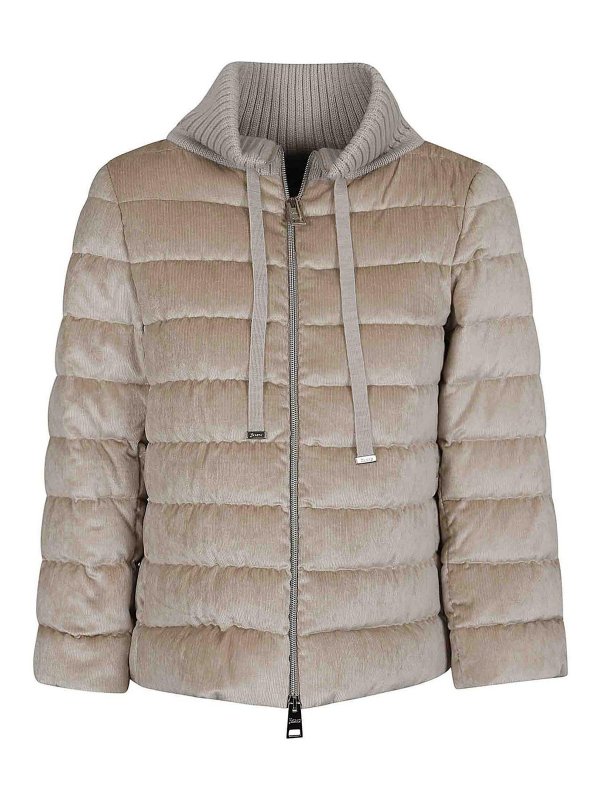 HERNO: Kurze Daunenjacken - Daunenjacke - Gelb