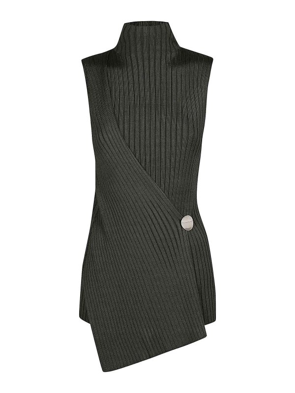 JIL SANDER: Tops und Tank Tops - Top - Grün