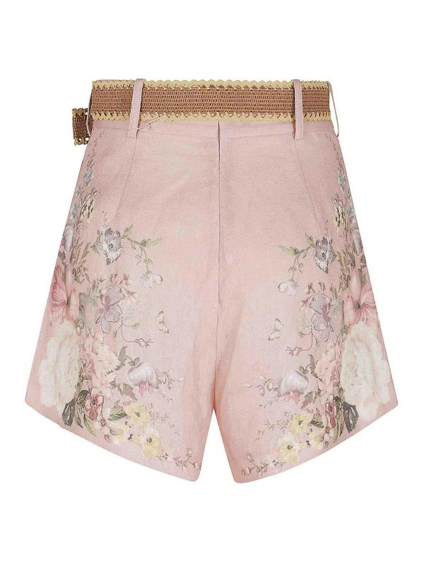 ZIMMERMANN: トラウザーショーツ online - ショートパンツ - ヌードカラー