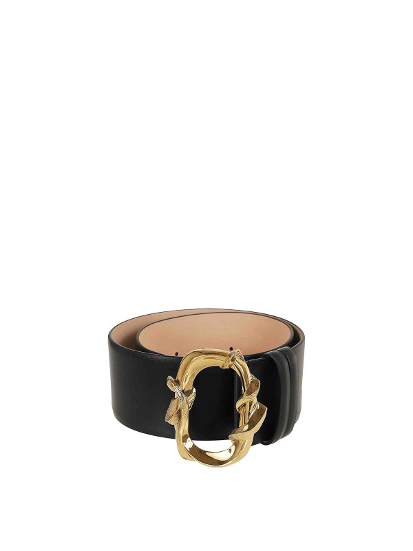 The Best Shops ALEXANDER MCQUEEN: belts - Lascio calfskin belt