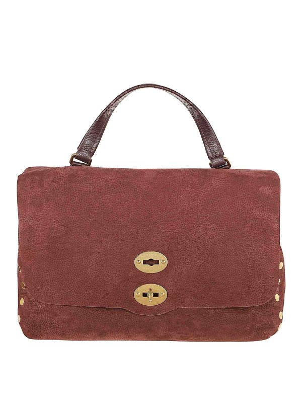 ZANELLATO: totes bags - Postina m jones line in soft grained leather