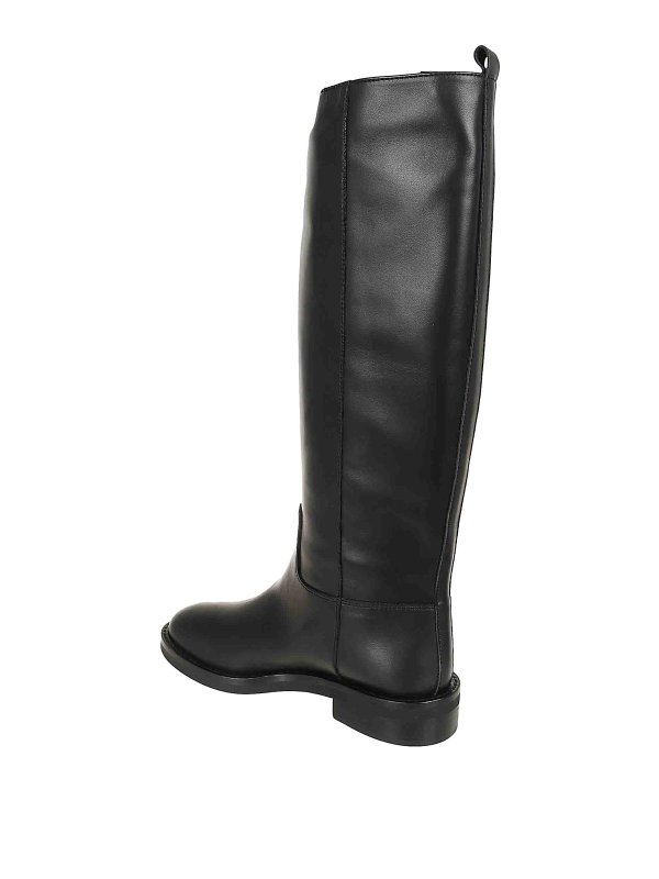 The Best Shops VIA ROMA 15: stivali - Stivale ginocchio in pelle nera