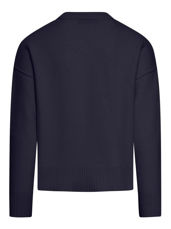 AMI PARIS: crew necks online - Red Adc Sweater
