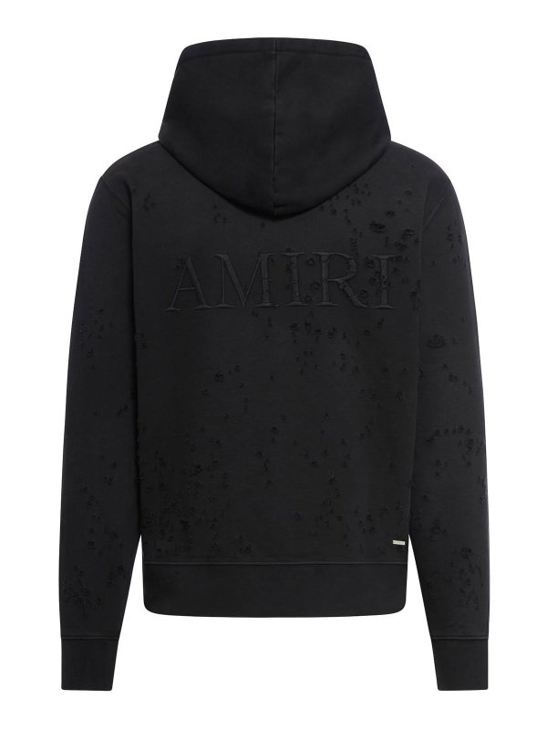 AMIRI: Sweatshirts & Sweaters online - Ma Shotgun Embroidered Hoodie