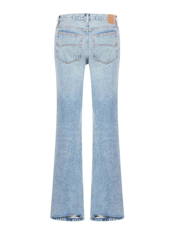 BALENCIAGA: Jeans Rectos online - Vaqueros Rectos - Azul