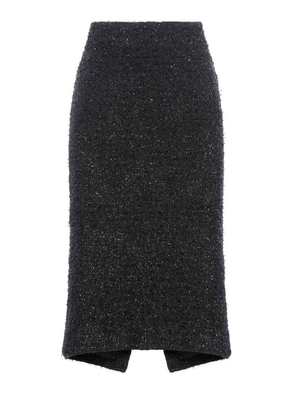 BALENCIAGA: Knielange und Midi Röcke - Midirock - Schwarz