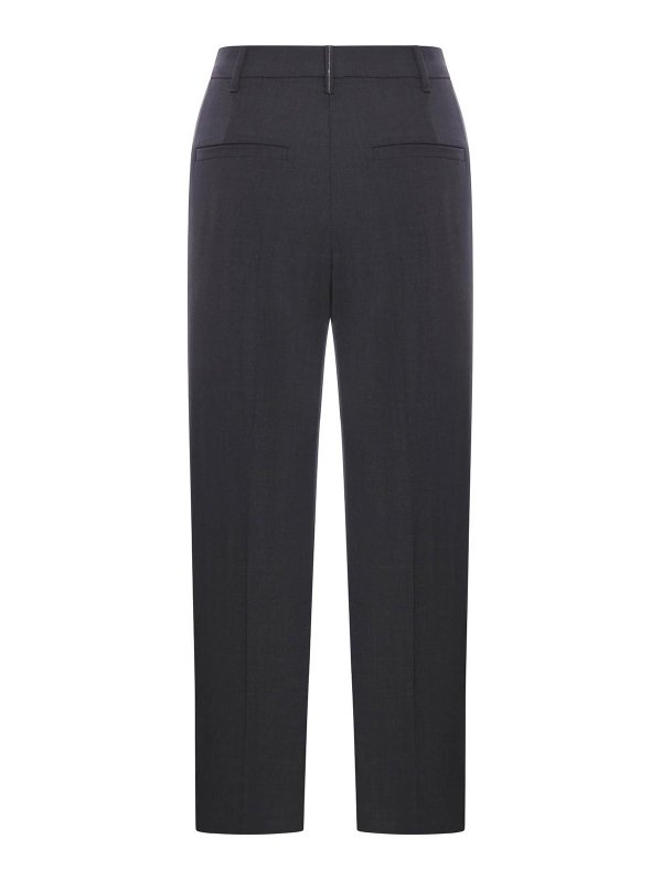 パンツ BRUNELLO CUCINELLI Women Trousers M0W07P7811C2803 Black Women's pants, elegant and casual models | Brunello Cucinelli