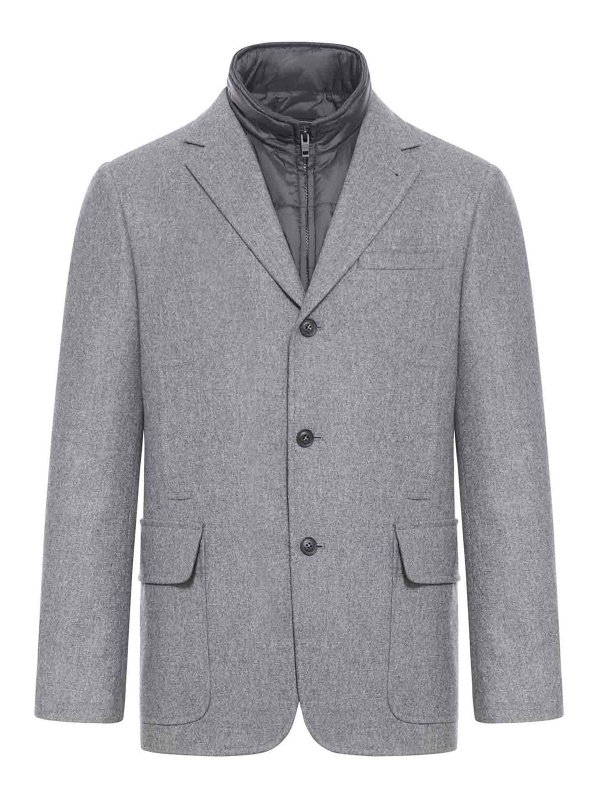 FAY: Chaquetas casual - Chaqueta Casual - Gris