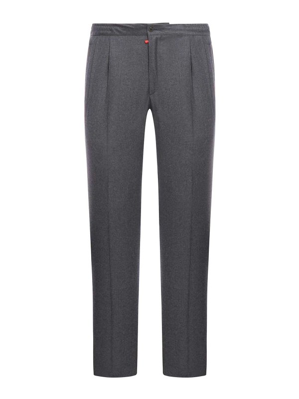 KITON: カジュアルトラウザー - カジュアルパンツ - グレー