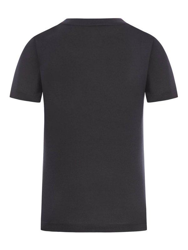 MONCLER: T-shirts online - T-Shirt - Schwarz