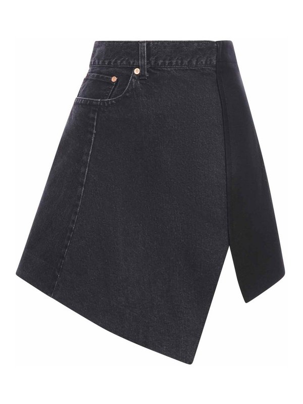 Sacai: Knielange und Midi Röcke - Midirock - Schwarz