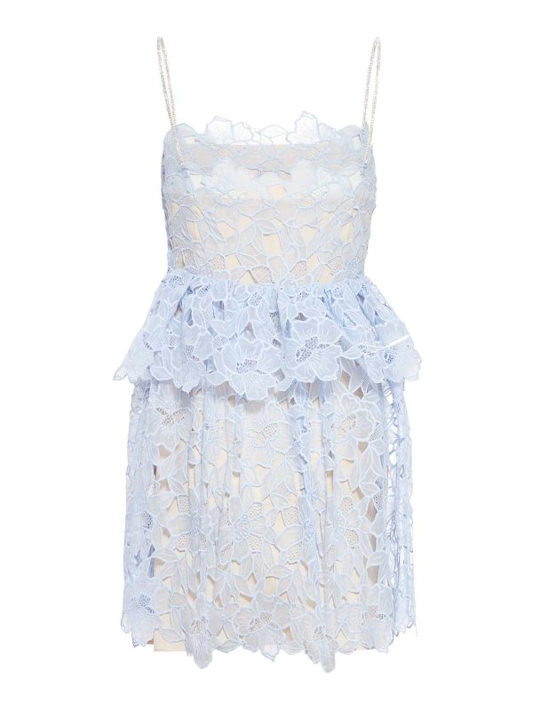 Self Portrait: Robes courtes online - Robe Courte - Bleu