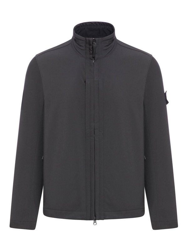 STONE ISLAND: Chaquetas casual - Chaqueta Casual - Negro