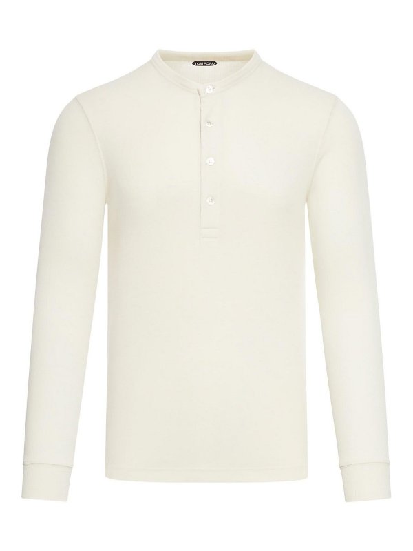 TOM FORD: クルーネック - クルーネック - 白
