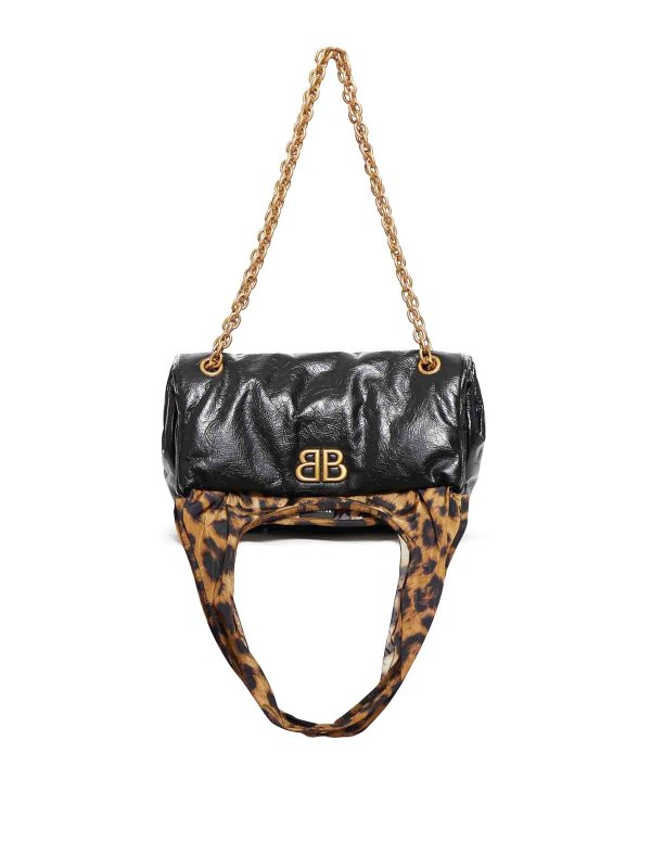 BALENCIAGA: shoulder bags - Monaco Chain Bag S