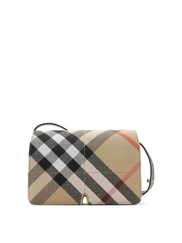 BURBERRY: クロスボディバッグ - クロスボディバッグ - 黒