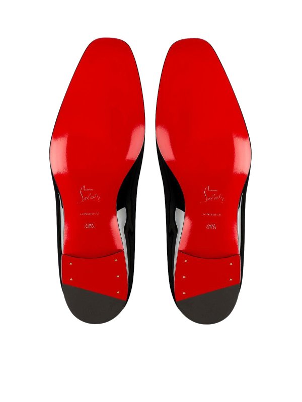 CHRISTIAN LOUBOUTIN buy online フラットシューズ - 黒