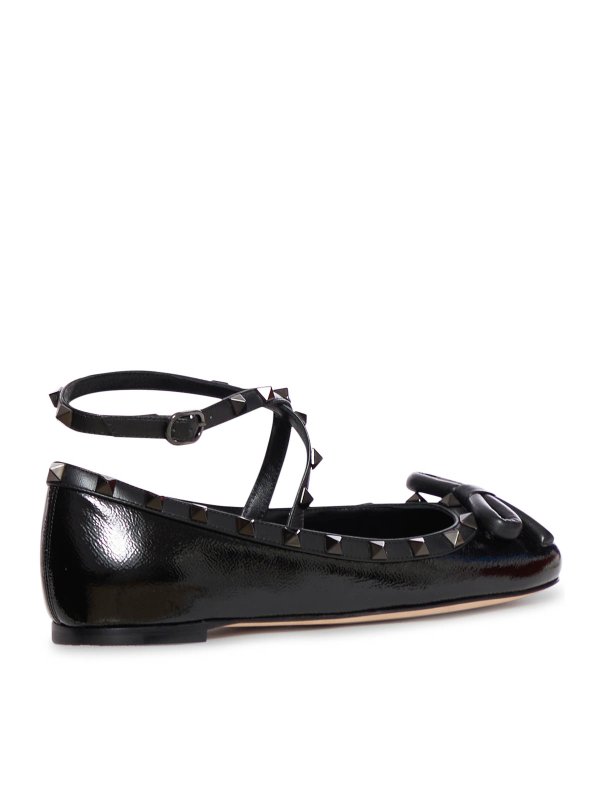 The Best Shops VALENTINO GARAVANI: フラットシューズ - フラットシューズ - 黒