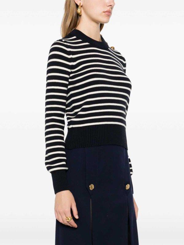 AMI PARIS: Pull col rond online - Pull Col Rond - Bleu