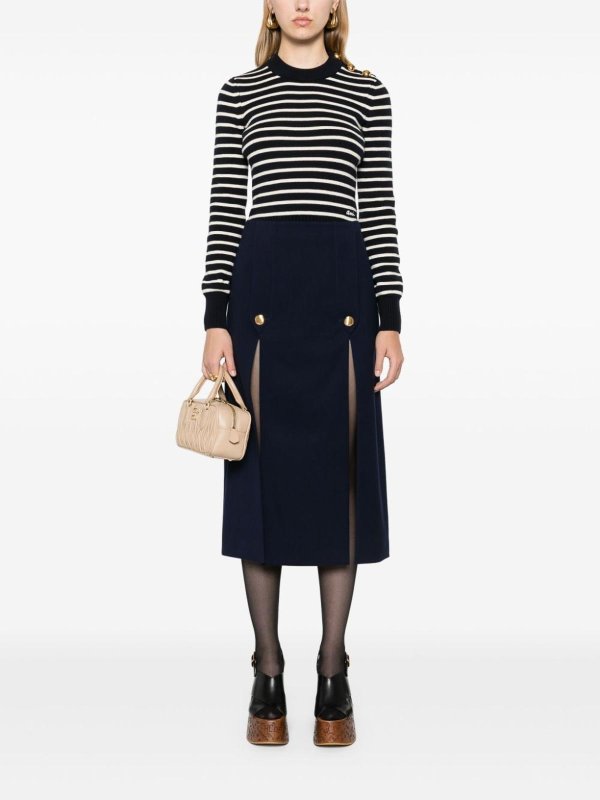 AMI PARIS buy online Pull Col Rond - Bleu