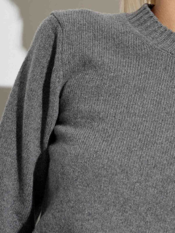 AMI PARIS buy online Pull Col Rond - Gris