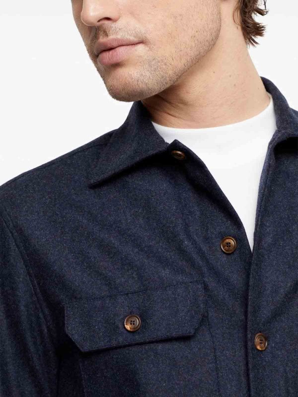 The Best Shops BRUNELLO CUCINELLI: Camisas - Camisa - Azul