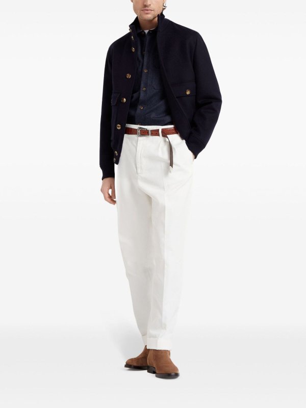 Camisa - Azul shop online: BRUNELLO CUCINELLI