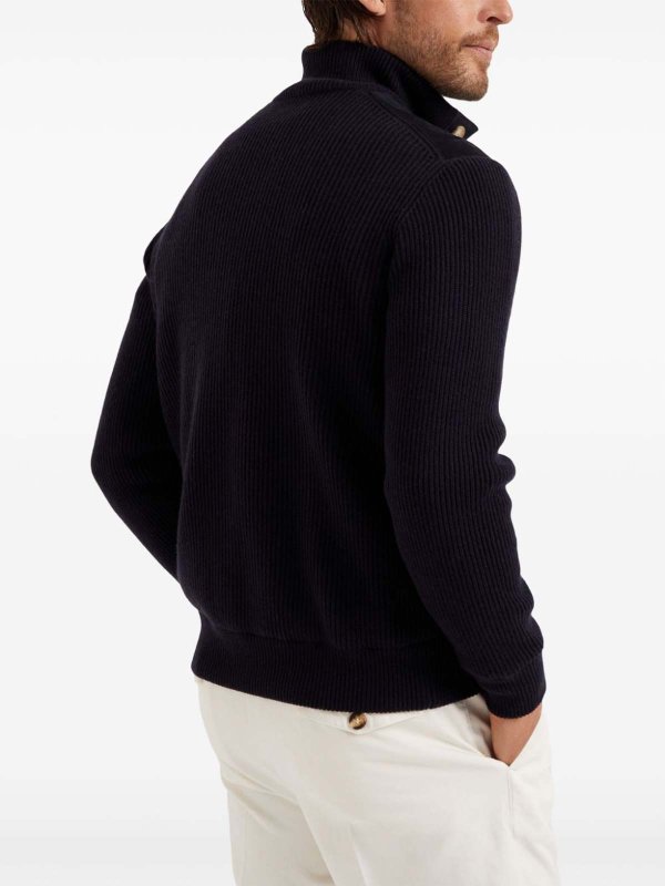 Leather Bomber Jacket shop online: BRUNELLO CUCINELLI
