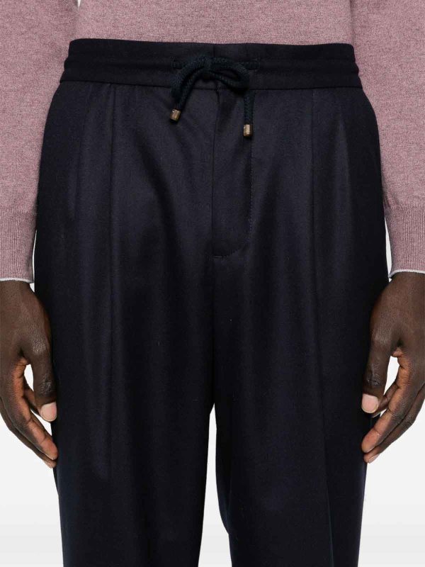 BRUNELLO CUCINELLI: カジュアルトラウザー online - カジュアルパンツ - ブルー