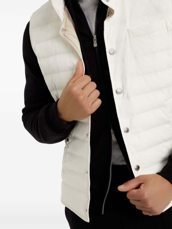 The Best Shops BRUNELLO CUCINELLI: padded jackets - Nylon Down Vest