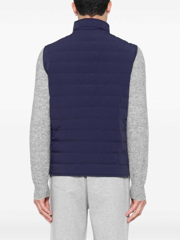 The Best Shops BRUNELLO CUCINELLI: Kurze Daunenjacken - Daunenjacke - Blau