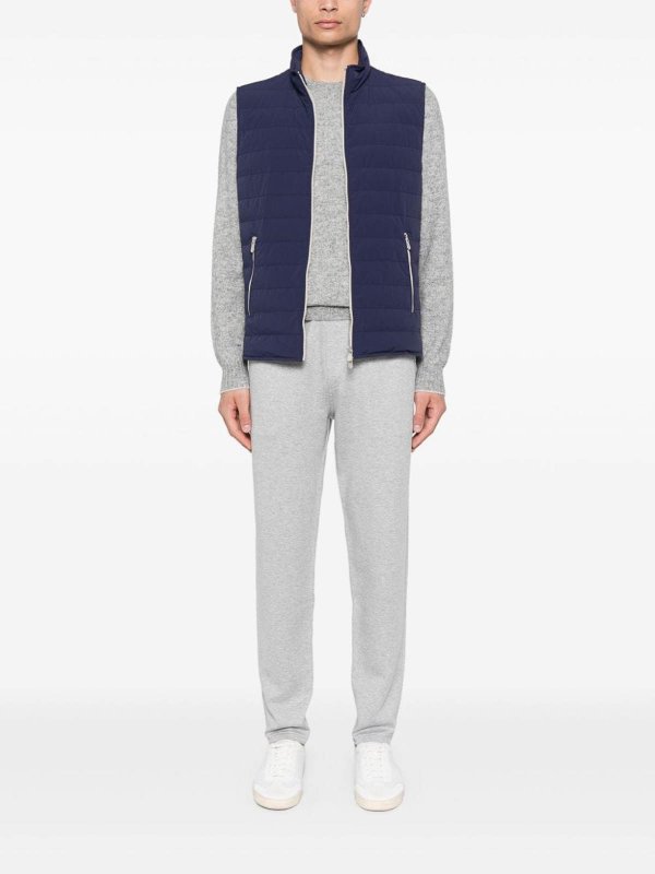 Daunenjacke - Blau shop online: BRUNELLO CUCINELLI