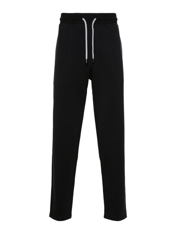 BRUNELLO CUCINELLI: tracksuit bottoms - Cotton Blend Sweatpants