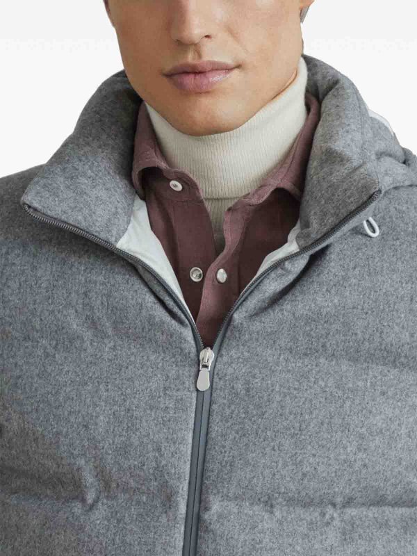 The Best Shops BRUNELLO CUCINELLI: padded jackets - Wool Down Jacket
