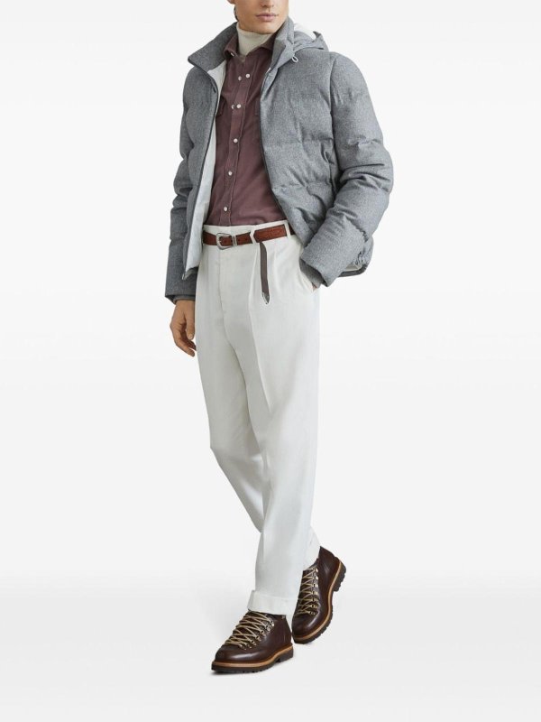 Wool Down Jacket shop online: BRUNELLO CUCINELLI