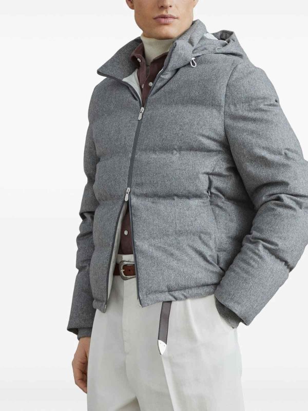 The Best Shops BRUNELLO CUCINELLI: Wool Down Jacket