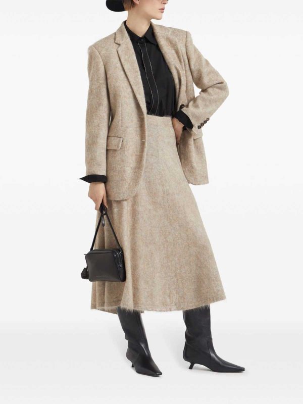 The Best Shops BRUNELLO CUCINELLI: shirts - Cotton And Silk Blend Shirt