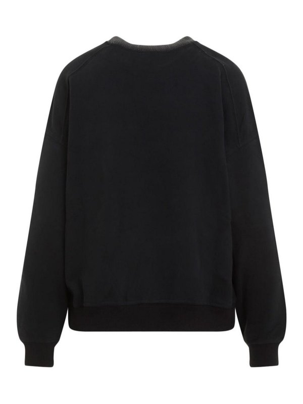 The Best Shops BRUNELLO CUCINELLI: crew necks - Cotton Crewneck Sweatshirt