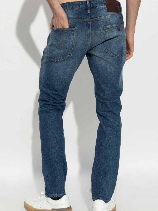 Bootcut Jeans - Blau shop online: EMPORIO ARMANI