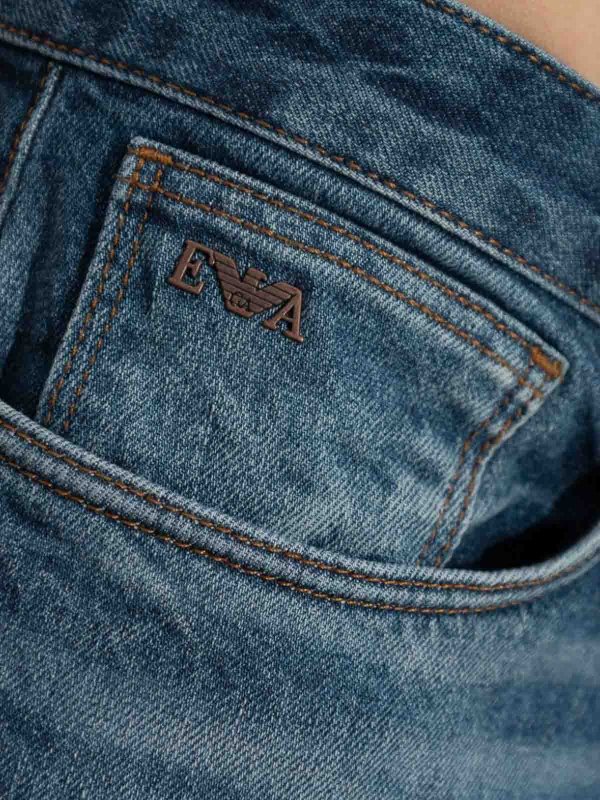 EMPORIO ARMANI buy online Bootcut Jeans - Blau